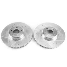 Cargar imagen en el visor de la galería, Power Stop 15-18 Mercedes-Benz C300 Front Evolution Drilled &amp; Slotted Rotors - Pair