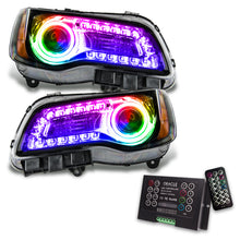 Cargar imagen en el visor de la galería, Oracle 11-14 Chrysler 300C SMD HL - Black - NON HID - DRL - w/ 2.0 Controller