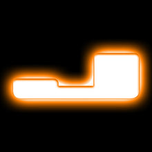 Load image into Gallery viewer, ORACLE Lighting Universal Illuminated LED Letter Badges - Matte Wht Surface Finish - J
