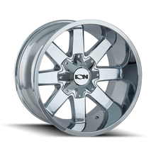 Cargar imagen en el visor de la galería, ION Type 141 17x9 / 6x135 BP / 18mm Offset / 106mm Hub Chrome Wheel