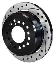 Cargar imagen en el visor de la galería, Wilwood Rotor-2.32in Offset-SRP-BLK-Drill-LH 12.19 x .810 - 5 Lug