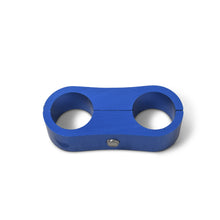 Cargar imagen en el visor de la galería, Russell Hose Separator For -12 Braided Hose Blue Anodize (2 Pack)