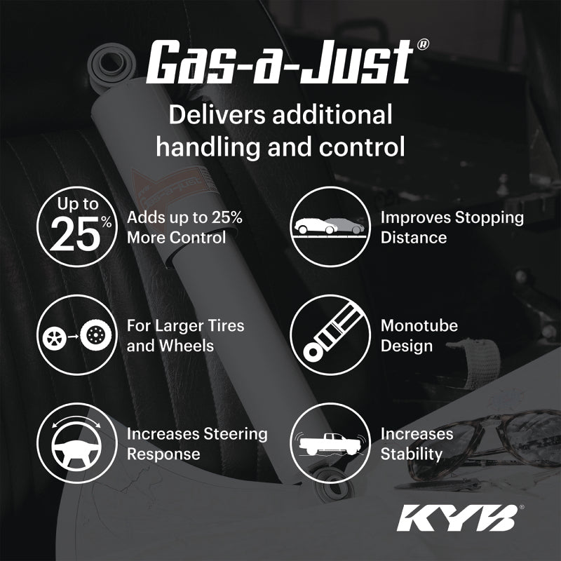 KYB 11-22 Dodge Durango / 11-21 Jeep Grand Cherokee (w/ Eco Suspension) Gas-a-Just Gas Shock - Rear
