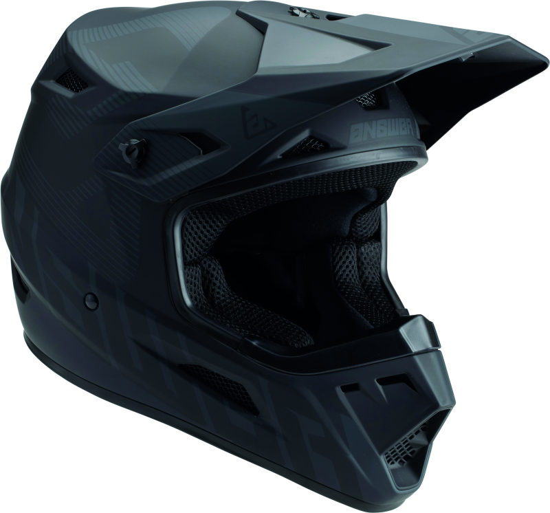 Answer AR1 V2 Bold Helmet Black/Dark Grey - XS