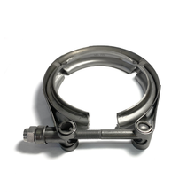 Cargar imagen en el visor de la galería, Stainless Bros 2.25in Stainless Steel V-Band Clamp