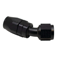 Cargar imagen en el visor de la galería, DeatschWerks 10AN Female Flare Swivel 30-Degreehose End CPE - Anodized Matte Black