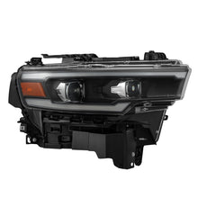 Cargar imagen en el visor de la galería, AlphaRex 25-26 Dodge Ram 1500 Luxx LED Proj Headlights -Black w/Activ Lit/ Seq Signal/Switchbk DRL