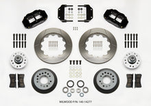 Cargar imagen en el visor de la galería, Wilwood Narrow Superlite 6R Front Hub Kit 14.00in Magnum Force Drop Spindle