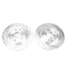 Cargar imagen en el visor de la galería, Power Stop 17-19 Chrysler Pacifica Rear Evolution Drilled &amp; Slotted Rotors - Pair