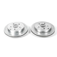 Cargar imagen en el visor de la galería, Power Stop 08-09 Pontiac G8 Rear Evolution Drilled &amp; Slotted Rotors - Pair