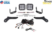 Cargar imagen en el visor de la galería, Diode Dynamics 17-20 Ford Raptor SS5 Bumper LED Pod Light Kit Sport - White Combo