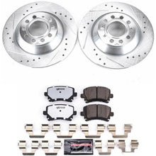 Cargar imagen en el visor de la galería, Power Stop 05-11 Audi A6 Rear Z26 Street Warrior Brake Kit