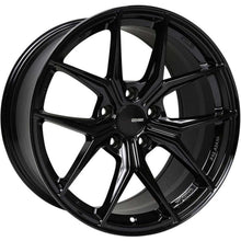 Cargar imagen en el visor de la galería, Enkei TSR-X 20x9.5 40mm Offset 5x120 BP 72.6 CB Gloss Black Wheel