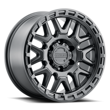 Cargar imagen en el visor de la galería, Raceline 953B Krank 17x8.5in / 6x139.7 BP / 18mm Offset / 106.1mm Bore - Satin Black Wheel