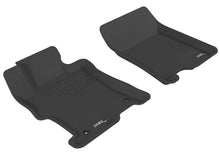 Cargar imagen en el visor de la galería, 3D MAXpider 2008-2012 Honda Accord Kagu 1st Row Floormat - Black