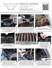 Load image into Gallery viewer, Oracle Pre-Runner Style LED Grille Kit for Jeep Wrangler JL - Green