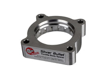 Cargar imagen en el visor de la galería, aFe 07-12 Dodge 1500 / 07-12 Dodge Dakota V6 3.7L Silver Bullet Throttle Body Spacer - Silver