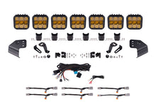 Cargar imagen en el visor de la galería, Diode Dynamics Bronco SS5 Pro CrossLink Windshield - Yellow Combo Lightbar Kit