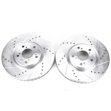 Cargar imagen en el visor de la galería, Power Stop 07-13 Acura MDX Front Evolution Drilled &amp; Slotted Rotors - Pair