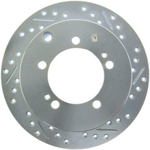 Cargar imagen en el visor de la galería, StopTech Select Sport Drilled &amp; Slotted Rotor - Rear Left