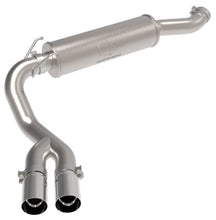 Load image into Gallery viewer, aFe POWER Rebel Series 3.5in SS Cat Back Exhaust w/Pol Tips 19-21 RAM V8-6.4L Hemi