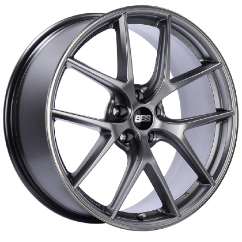 BBS CI-R 19x10.5 5x112 ET35 Platinum Rim Protector Wheel PFS/Clip Required