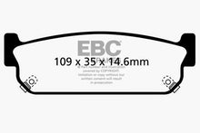 Cargar imagen en el visor de la galería, EBC 93-97 Infiniti J30 3.0 Redstuff Rear Brake Pads