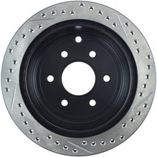 Cargar imagen en el visor de la galería, StopTech Slotted &amp; Drilled Sport Brake Rotor