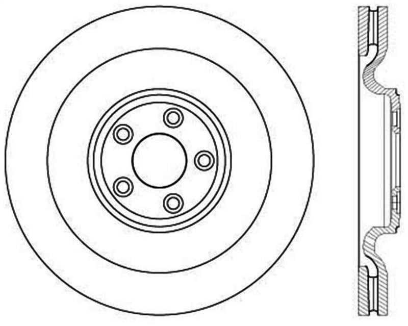 StopTech Slotted Sport Brake Rotor