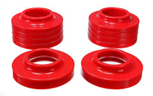 Cargar imagen en el visor de la galería, Energy Suspension Jeep Spring Isolators - Red