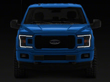 Load image into Gallery viewer, Raxiom 18-20 Ford F-150 LED Halo Surround Headlights with White DRL- Black Housing- Clear Lens