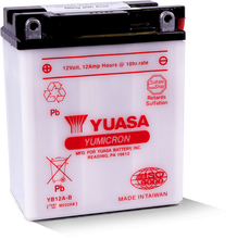Cargar imagen en el visor de la galería, Yuasa YB12A-B Yumicron 12-Volt Battery
