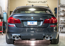 Cargar imagen en el visor de la galería, AWE Tuning BMW F10 M5 Touring Edition Axle-Back Exhaust Chrome Silver Tips