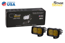 Cargar imagen en el visor de la galería, Diode Dynamics Stage Series 2 In LED Pod Sport - Yellow Driving Standard ABL (Pair)