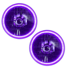 Cargar imagen en el visor de la galería, Oracle Lighting 97-06 Jeep Wrangler TJ Pre-Assembled LED Halo Headlights -UV/Purple