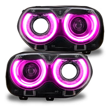 Cargar imagen en el visor de la galería, Oracle 15-21 Dodge Challenger RGB+W Headlight DRL Upgrade Kit - ColorSHIFT - BC1