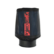 Cargar imagen en el visor de la galería, Injen Black Oval Water Repellant Pre-Filter fits X-1023 X-1029 8.5inx9in Base / 7in Tall