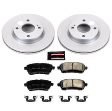 Cargar imagen en el visor de la galería, Power Stop 11-19 Ford Fiesta Front Z17 Evolution Geomet Coated Brake Kit