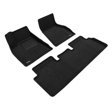 Cargar imagen en el visor de la galería, 3D Maxpider 20-21 Tesla Model S Elegant Floor Mat- Black