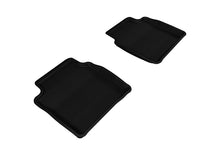 Cargar imagen en el visor de la galería, 3D MAXpider 2008-2012 Chevrolet Malibu Kagu 2nd Row Floormats - Black