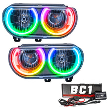Cargar imagen en el visor de la galería, Oracle 08-14 Dodge Challenger SMD HL (Non-HID) - ColorSHIFT w/ BC1 Controller