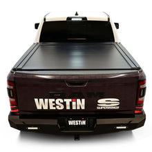 Cargar imagen en el visor de la galería, Westin 19-26 Ram 1500 (New Body)(Excl. RamBox) 5ft 7in Bed Manual Retractable Tonneau Cover - Black
