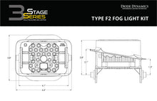 Cargar imagen en el visor de la galería, Diode Dynamics SS3 Pro Type F2 Kit ABL - Yellow SAE Fog