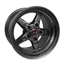 Load image into Gallery viewer, Race Star 92 Drag Star 15x10 5x115 BC 6.25 BS ET 19.00 Bracket Racer Gloss Black Wheel
