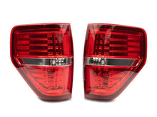 Load image into Gallery viewer, Raxiom 09-14 Ford F-150 Styleside LED Tail Lights- Chrome Housing- Red/Clear Lens