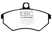 Cargar imagen en el visor de la galería, EBC 94 Volkswagen Cabriolet 1.8 Redstuff Front Brake Pads