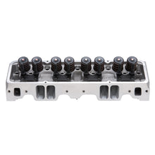 Cargar imagen en el visor de la galería, Edelbrock Cylinder Head SBC E-Cnc 185 64cc Straight Plug for Hydraulic Roller Cam Complete