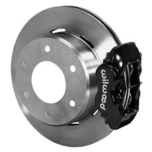 Cargar imagen en el visor de la galería, Wilwood 63-87 C10/C15 Dynalite FDLI Black Calipers 12.19in x .81in Rotors 6-Lug Rear Disc Brake Kit