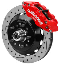 Cargar imagen en el visor de la galería, Wilwood 70-81 FBody/75-79 A&amp;XBody FNSL6R Frt Brk Kit 12.88in D/S Rtr Red Caliper Use w/ PD Spindle