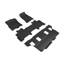 Cargar imagen en el visor de la galería, 3D MAXpider 07-10 Lincoln Navigator Kagu Black Full Set Bucket Seat w/ Center Console